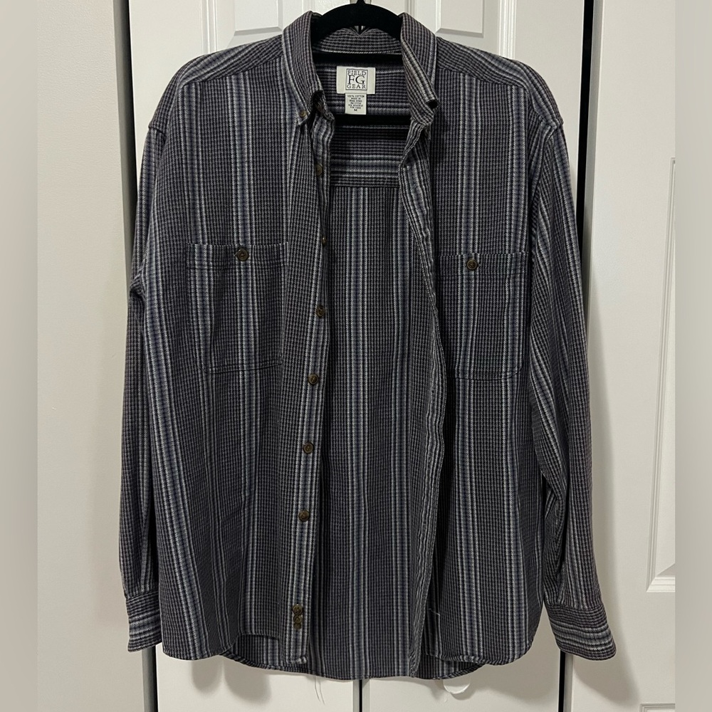 VTG Field Gear 100% Cotton Button Up (Size M)